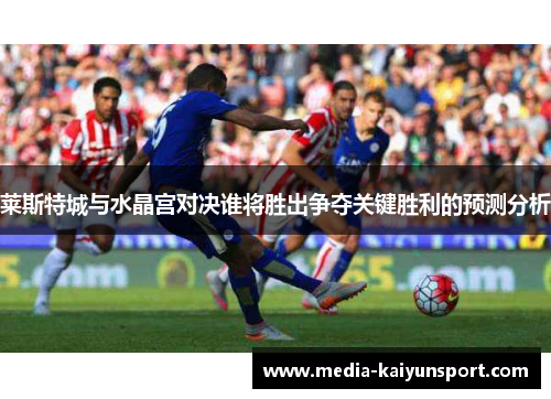 莱斯特城与水晶宫对决谁将胜出争夺关键胜利的预测分析