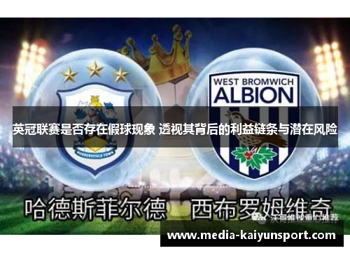 英冠联赛是否存在假球现象 透视其背后的利益链条与潜在风险